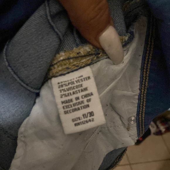 Blue savy jeans size 11 - Picture 5 of 7